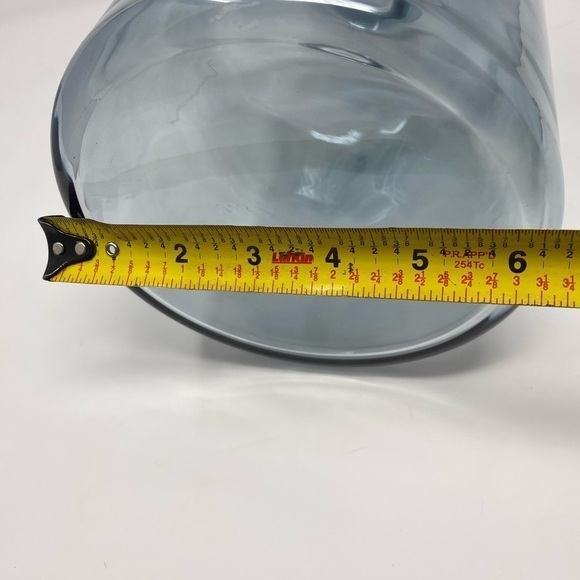 Blue Glass Decorative Vase - Picture 4 of 9